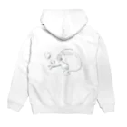 hiruyori_noeのbubble lady Hoodie:back