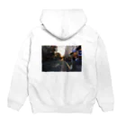 Keiichi Fukushimaのサンセット Hoodie:back