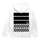 seventy_sevenのjj stripe p Hoodie:back