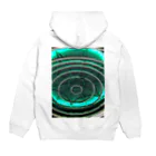 猫盆栽の異空間 Hoodie:back