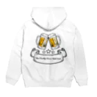 THE PARTY DOES NOT ENDのbeer Hoodie:back