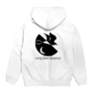 アジサシのLong Slow Distance Hoodie:back