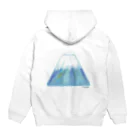 わたべ　めぐみの富士山 Hoodie:back