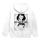 yeSのboy meets girl Hoodie:back