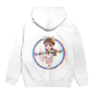 もちみのフィオナちゃん Hoodie:back