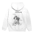 プリズモリイの箱の【ビントロングキングダムシリーズ】ビントロングのフルーツパティシエ Hoodie:back