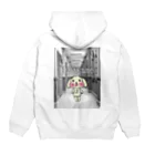 tamagame777の自宅警備のまろんくん Hoodie:back