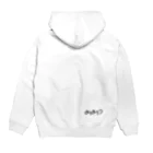 YAG STOREのyochiyochikorochan goods Hoodie:back