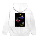 コンクリートジャン・グルの蛾とお花パーカー Hoodie:back