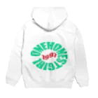 ONEHONESTGIRLのONE HONEST GIRL1997 Hoodie:back