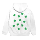 doppyのLOVE MAN GREEN Hoodie:back