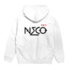 Kuro*s BrandのNECO Hoodie:back