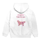 onehappinessのゴールデンレトリバーとデイジー Hoodie:back