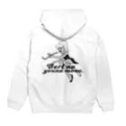 福田武比呂のBerl no youna mono（バールのようなもの） Hoodie:back