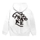 GOOD_SAKEのGOOD SAKE = グッと酒 Hoodie:back