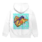 Mieko_Kawasakiの欲望のピザ🍕　GUILTY PLEASURE PIZZA HIGH HEEL Hoodie:back