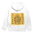 ozkの致命的失敗神(ファンブルズゴッド)金 Hoodie:back