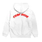 CRAPのCRAP PARKA - SKATER Hoodie:back