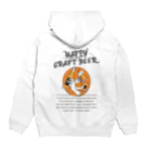 わっとのHAPPY CRAFT BEER Hoodie:back