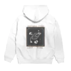 Leaf   Official storeのゆる女子とお魚ぱーかー Hoodie:back