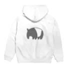 Jackalope Houseの【背面】この夢を Hoodie:back