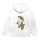 悲劇のカワウソの悲劇のカワウソ あいてむず Hoodie:back