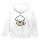 ずーちショップのお買物わんこ Hoodie:back