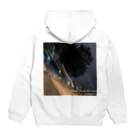 おちゅにだブランドのMoney Turns  My Life Hoodie:back