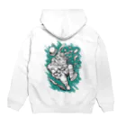 MUTANT JUNK PLANETのMIYORUYO Hoodie:back