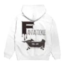 蜜ʕ•ﻌ•✻のFantastickle(ミルクチョコ・フチなし) Hoodie:back