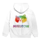 MIRUBOW SHOPのMIRUBOW パーカー パーカーの裏面