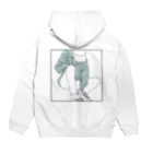 Gaale_絶対的女子のイラスト展 Hoodie:back