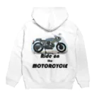 MoonWalkerのRide on the MOTORCYCLE 2 Hoodie:back