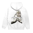 nekocafe_nekocyan_no_ieのねこカフェ猫ちゃんの家　七海パーカー Hoodie:back