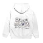 niconicotontonのローラ&キャリー&リオ&カール〜happy〜 Hoodie:back