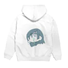 GAOOOOOの溜まり場のゆうれい先輩 Hoodie:back