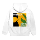 gree_laxのGREELAX コラボ　パキポキ Hoodie:back