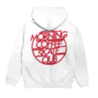 MORNING COFFEE SKATE CLUBのMORNING COFFEE SKATE CLUB W パーカー パーカーの裏面