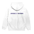 mujigae artのangirls trumpe Hoodie:back