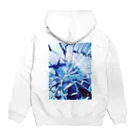 mitchi77のbroken （white） Hoodie:back