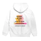 はみライ公式ShopのBe Brave シリーズ Hoodie:back