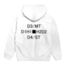 Sakana-manのD4 Hoodie:back