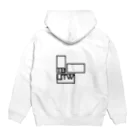 きゅーてぃくるのTBLITW Hoodie:back