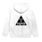 piece of paper skateboardingのpiece of paper skateboarding Hoodie:back