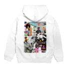 KIKUKUSURIのex A-GIRL　 Hoodie:back