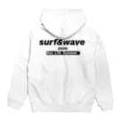 surf & waveのsurf&wave パーカーの裏面