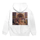 art-standard（アートスタンダード）のミュシャ（Alfons Maria Mucha） / Mucha's The Slav Epic cycle No.4: Tsar Simeon I of Bulgaria (1923) Hoodie:back