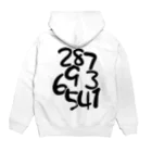 モトパネライの1〜9ランダム Hoodie:back