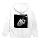 Redbabyのオードリーヘップバーンになりたいの Hoodie:back