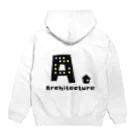 蜜ʕ•ﻌ•✻のArchitecture. Hoodie:back